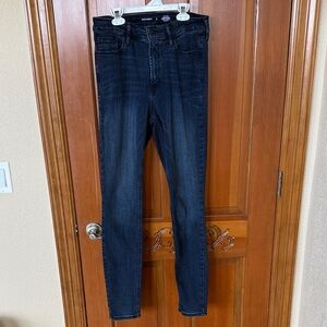 Old Navy Women's Deep Indigo Skinny Jeans